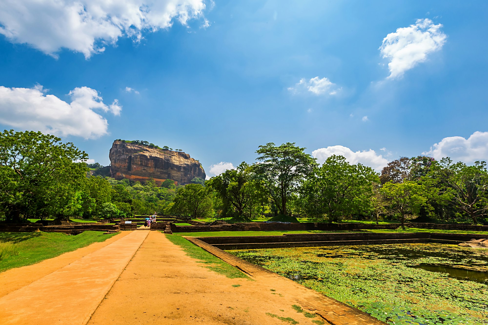 Sigiriya Rock in Sri Lanka